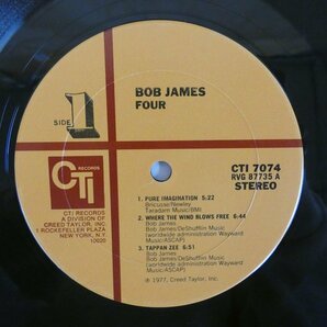 46070075;【US盤/CTI/VAN GELDER刻印/見開き】Bob James / BJ4 (Bob James Four)の画像3