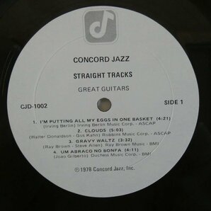 46070052;【US盤/CONCORD JAZZ/高音質DirectToDisc/美盤】Great Guitars / Straight Tracksの画像3