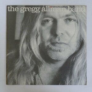 46070110;【US盤/希少88年アナログ/美盤】The Gregg Allman Band / Just Before The Bullets Fly