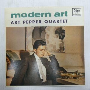 46070524;【国内盤/intro/MONO/美盤】Art Pepper Quartet / Modern Art
