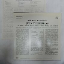 46070529;【国内盤/RIVERSIDE/MONO/美盤】Jean Thielemans / Man Bites Harmonica!_画像2