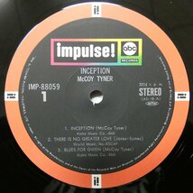 46070594;【国内盤/Impulse/見開き】McCoy Tyner Trio / Inception インセプション_画像3