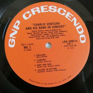 46070715;【帯付/GNP/MONO/美盤】Charlie Ventura And His Band / Charlie Ventura And His Band In Concertの画像3