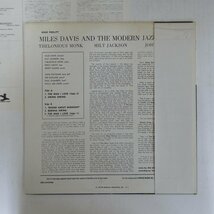 46070797;【帯付/Prestige/MONO/美盤】Miles Davis / Miles Davis And The Modern Jazz Giants_画像2