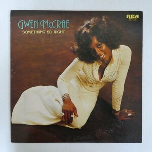 46070860;【国内盤】Gwen McRae グエン・マックレー / Something So Right