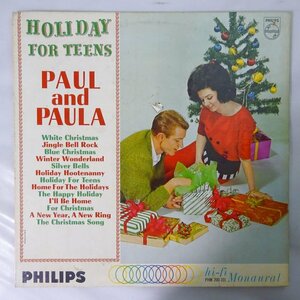 10024517;【US盤/深溝/MONO/コーティングジャケ】Paul And Paula / Holiday For Teens