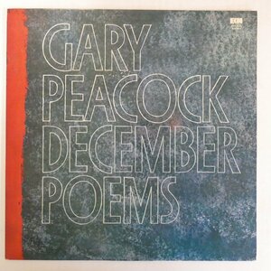 46071155;【国内盤/ECM】Gary Peacock / December Poems