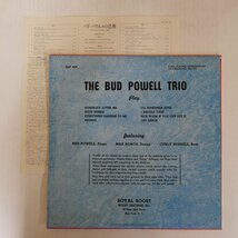 46071131;【国内盤/ROYAL ROOST/MONO/美盤】The Bud Powell Trio / S.T. バド・パウエルの芸術_画像2