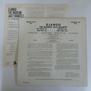 46071196;【国内盤/Prestige/MONO/美盤】The Modern Jazz Quartet / Djangoの画像2