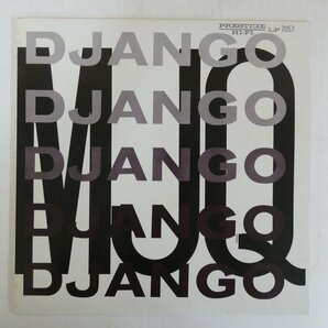 46071244;【国内盤/Prestige/MONO/美盤】The Modern Jazz Quartet / Djangoの画像1