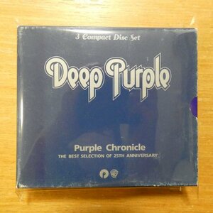 4988014756501;【3CDBOX】DEEP PURPLE / PURPLE CHRONICLE