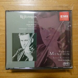 724356720329;【2CD】MENUHIN&KENTNER / BACH:VIOLIN SONATAS(724356720329)