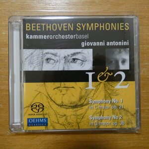 4260034866058;【CD】giovanni antonini / ベートーヴェン:交響曲第1番, 第2番(OC605)