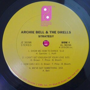 10024640;【USオリジナル】Archie Bell & The Drells / Strategyの画像3