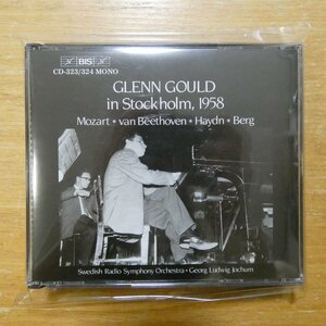 41096308;【2CD/BIS】GOULD / GLENN GOULD IN STOCKHOLM,1958(BISCD323/324)