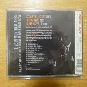 41096788;【CD】Oscar Peterson Trio With Ray Brown&Louis Hayes / LIVE IN MONTREAL 1965 LHJ-10337の画像2