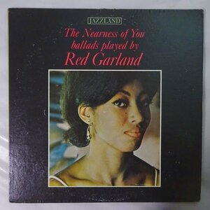 14030502;[US original /JAZZLAND/ promo / white label / deep groove ]Red Garland red * Galland / The Nearness Of You