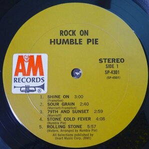 10024549;【USオリジナル】Humble Pie / Rock Onの画像3