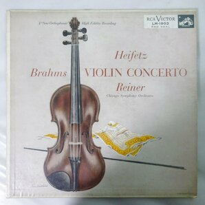 19060014;【米RCA】ハイフェッツ/ライナー ブラームス/ヴァイオリン協奏曲の画像1