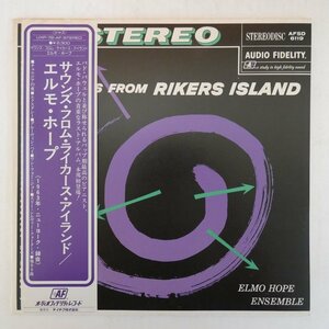 46071396;【帯付/Audio Fidelity/美盤】Elmo Hope Ensemble / Sounds From Rikers Island