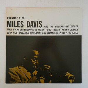 46071423;【国内盤/Prestige/MONO/美盤】Miles Davis / Miles Davis And The Modern Jazz Giants