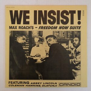 46071415;【国内盤/GLOBE/美盤】Max Roach マックス・ローチ / We Insist! Max Roach's Freedom Now Suite ウイ・インシスト!