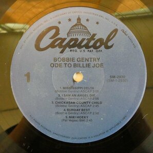 46071478;【US盤/シュリンク/SWAMP】Bobbie Gentry / Ode To Billie Joeの画像3