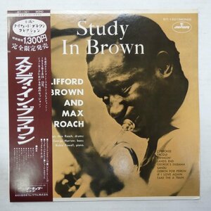 46071696;【帯付/MONO/美盤】Clifford Brown and Max Roach / Study in Brown