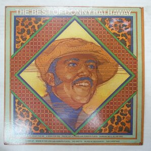 46071784;【国内盤/プロモ白ラベル/美盤】Donny Hathaway / The Best Of Donny Hathawayの画像1