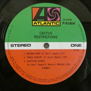 47055960;【国内盤】Cactus / Restrictionsの画像3