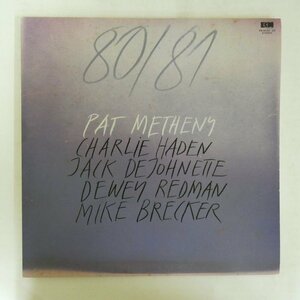 47055911;【国内盤/ECM/2LP/見開き】Pat Metheny / 80/81