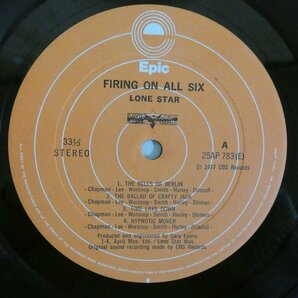 47055948;【国内盤】Lone Star / Firing on All Six 炎の銀惑星の画像3