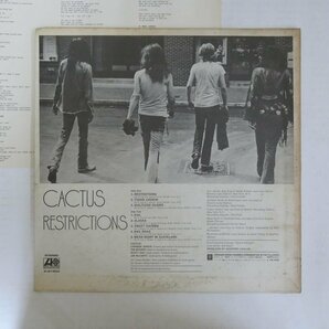 47055960;【国内盤】Cactus / Restrictionsの画像2