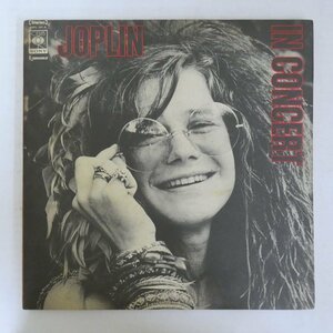 47055962;【国内盤/2LP/見開き】Janis Joplin / Joplin in Concert