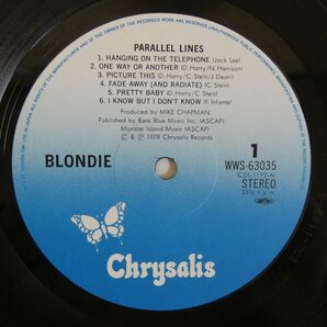 47056010;【国内盤/美盤】Blondie / Parallel Lines 恋の平行線の画像3