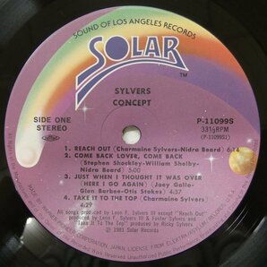 47056113;【帯付】The Sylvers / Conceptの画像3