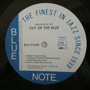 46069520;【帯付/BLUE NOTE/シュリンク/美盤】Out Of The Blue / Live At Mt. Fujiの画像3