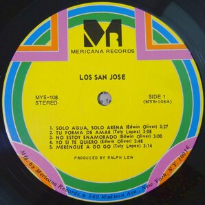 10024834;【US盤/LATIN】Los San Jose / Cuando Volverasの画像3