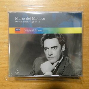 028947572695;【未開封/5CDBOX】MONACO / DECCA RECITALS 1952-1969(4757269)