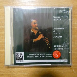 5400439080041;【未開封/2CD】RICERCAR CONCERT / HANDEL:RECORDER&FLUTE SONATAS(REC8004/5)