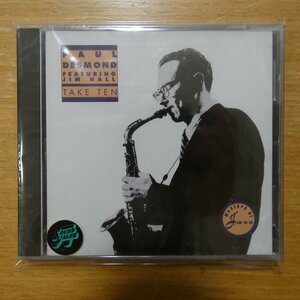 078636614625;【未開封/CD】PAUL DESMOND feat. JIM HALL / TAKE TEN　66146-2