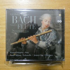 760623028422;【未開封/2CD】HUNTELER/BIJLSMA/OGG / BACH:COMPLETE FLUTE SONATAS(MDG31102842)