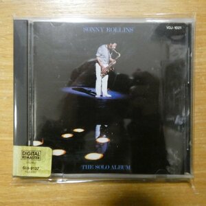 4988002003969;【CD/旧規格】ソニー・ロリンズ / ザ・ソロ・アルバム　VDJ-1021