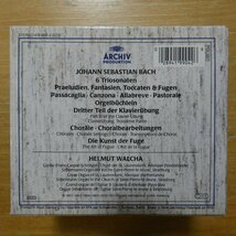 41096911;【12CD+ブックレットBOX/独盤】WALCHA / BACH:DAS ORGELWERK_画像2