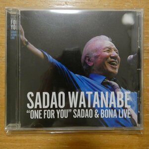 41097568;【CD】渡辺貞夫 / ワン・フォー・ユー SADAO&BONA LIVE(VICJ-61361)