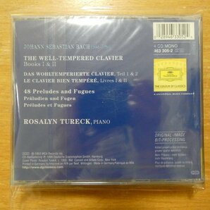 41097712;【未開封/4CD】TURECK / BACH: THE WELL-TEMPERED CLAVIER 1&2(4633052)の画像2