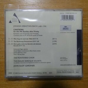 028946359020;【未開封/CD】GARDINER / BACH:CANTATAS(4635902)の画像2