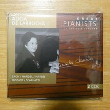 028945688626;【未開封/2CD】DE LARROCHA II / BACH,HANDEL etc.(4568862)_画像1