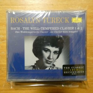 028946330524;【未開封/4CD】TURECK / BACH: THE WELL-TEMPERED CLAVIER 1&2(4633052)