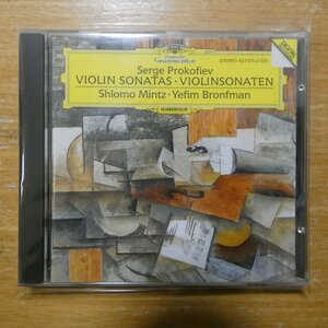 028942357525;【CD/西独盤/蒸着仕様】MINTZ/BRONFMAN / PROKOFIEV:VIOLINSONTEN(4235752)